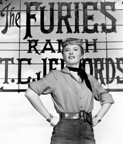 The Furies (1950) Directed by Anthony Mann Shown: Barbara Stanwyck